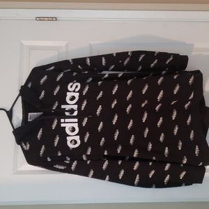 Adidas hoodie black and white XL unisex